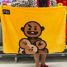 [BT21 X HOMEPLUS] Flannel Blanket