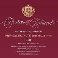 GFRIEND - 2018 First Concert Season of GFRIEND (Free Shipping)