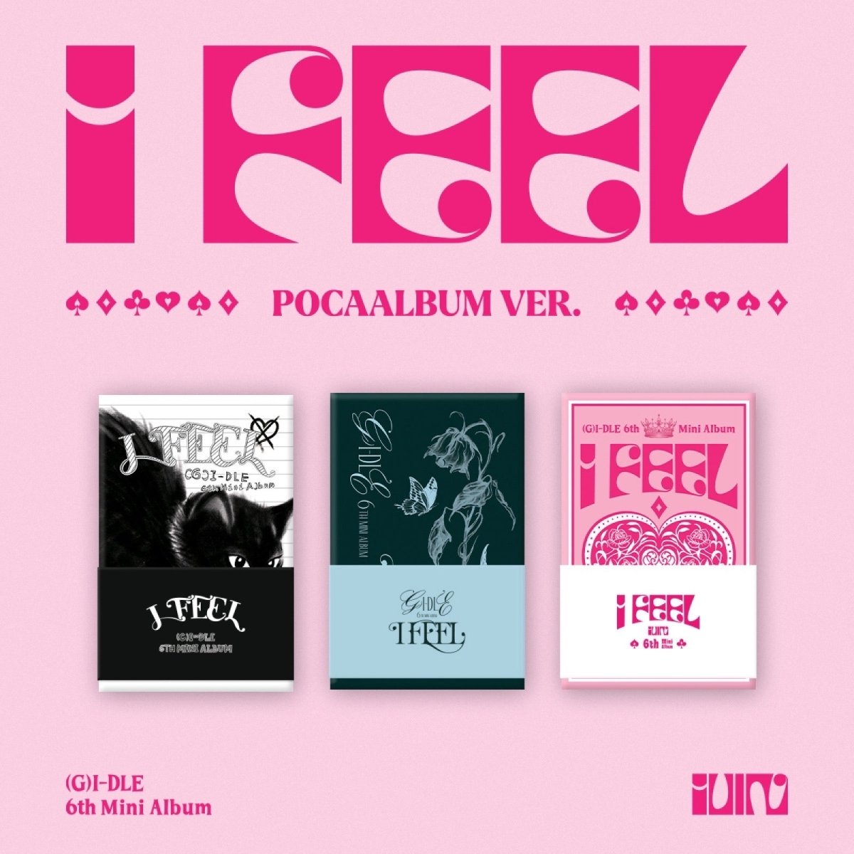 (G)I-DLE - I FEEL 6th Mini Album (POCA Ver) - K-STAR