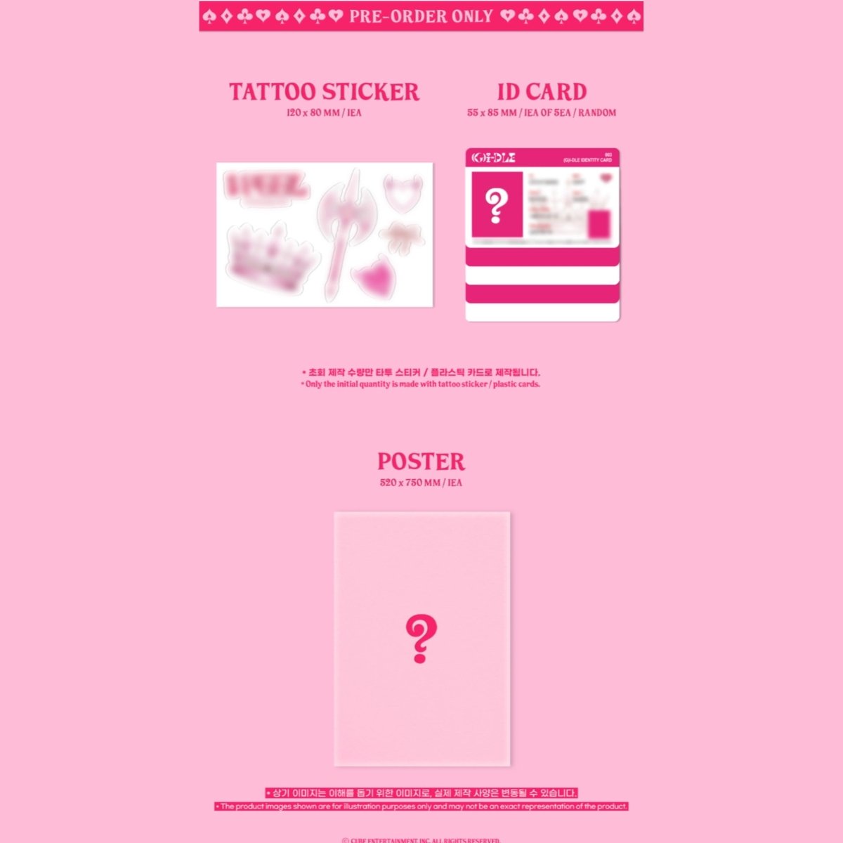 (G)I-DLE - I FEEL 6th Mini Album (You Can Choose Ver) - K-STAR