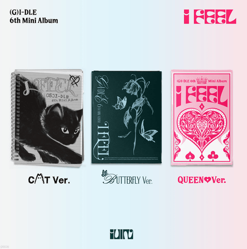 (G)I-DLE - I FEEL 6th Mini Album (You Can Choose Ver) - K-STAR