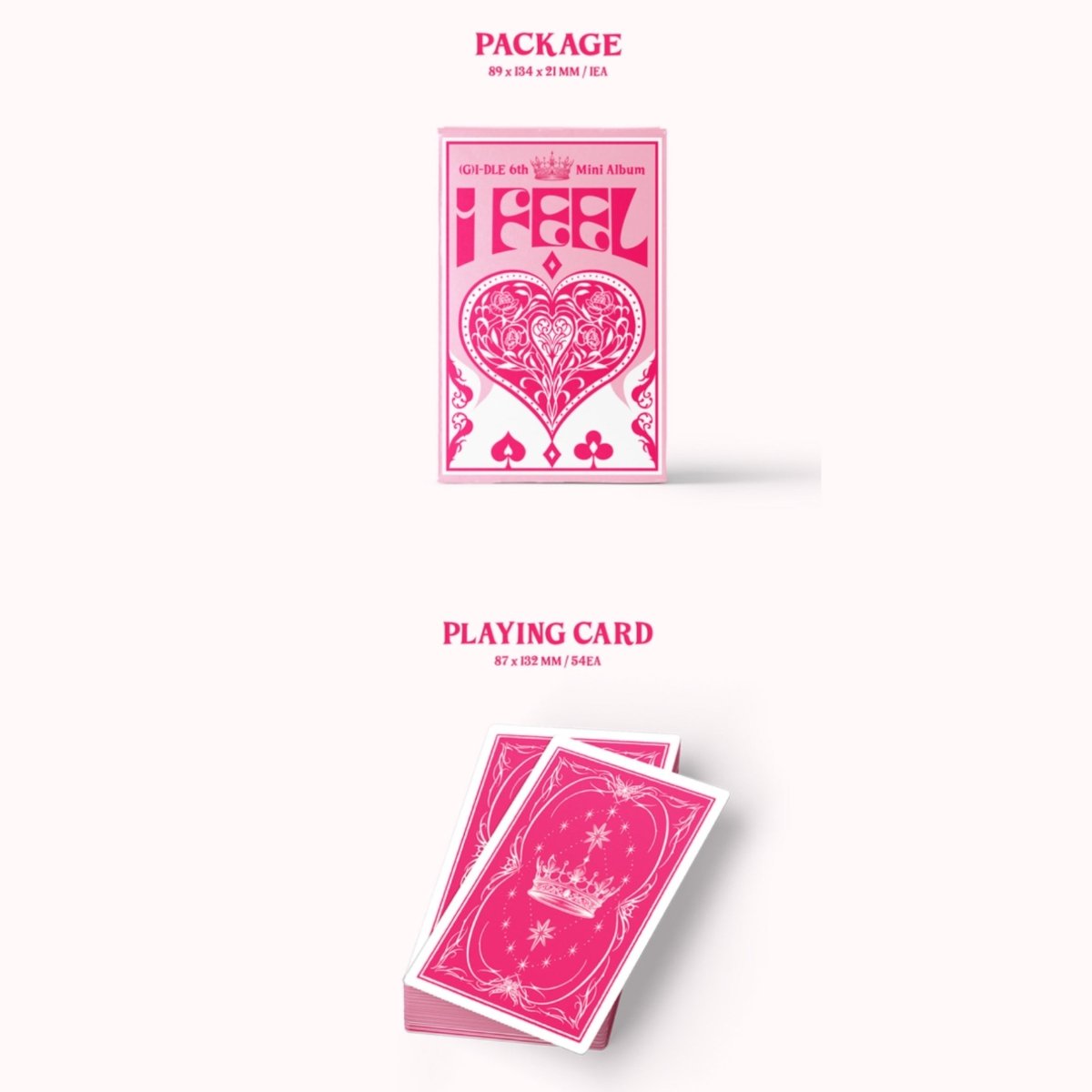 (G)I-DLE - I FEEL 6th Mini Album (You Can Choose Ver) - K-STAR