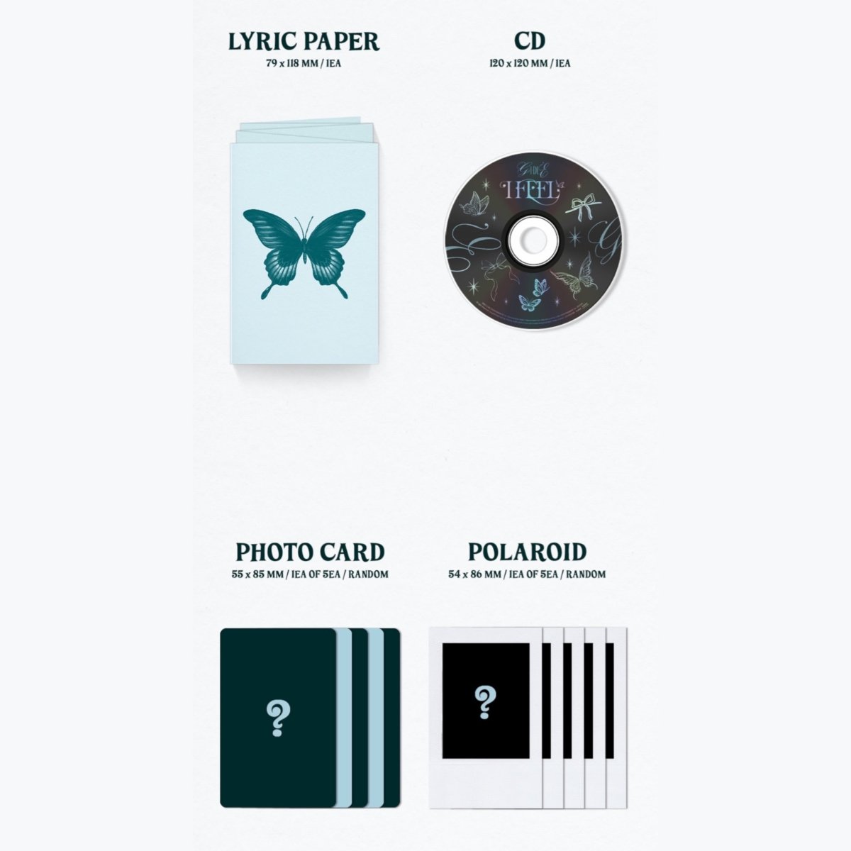 (G)I-DLE - I FEEL 6th Mini Album (You Can Choose Ver) - K-STAR