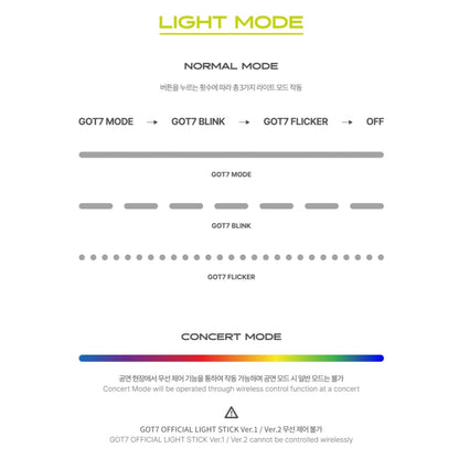 GOT7 Official Light Stick Ver 3 - K-STAR