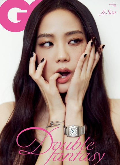 GQ KOREA - BLACKPINK JISOO 2023 February Coverman - K-STAR