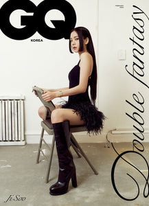 GQ KOREA - BLACKPINK JISOO 2023 February Coverman - K-STAR