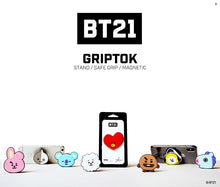 [LINE X BT21] Griptok Phone Stand / Safe Grip / Magnetic (Free Shipping)
