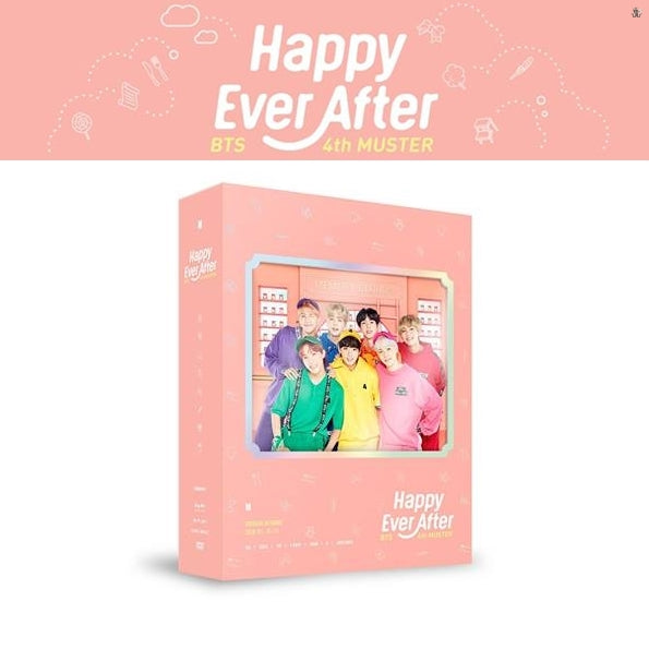 BTS 4th Muster Happy Ever After DVD/BLU-RAY (Free Shipping)