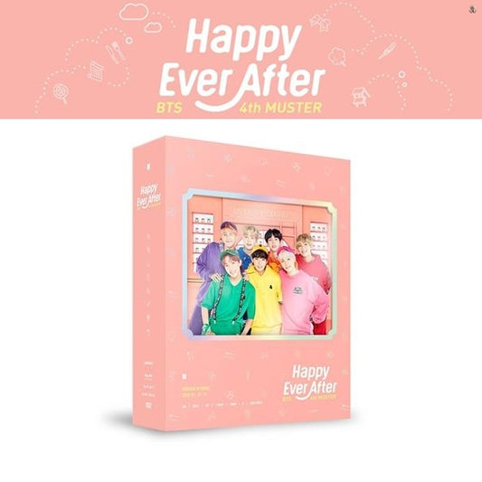 BTS 4th Muster Happy Ever After DVD/BLU-RAY (Free Shipping)