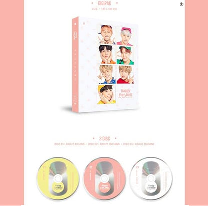 BTS 4th Muster Happy Ever After DVD/BLU-RAY (Free Shipping)