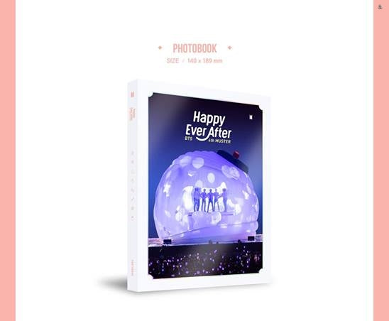 BTS 4th Muster Happy Ever After DVD/BLU-RAY (Free Shipping)