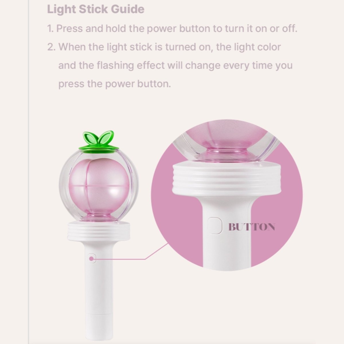 Hwang Minhyun Official Light Stick – K-STAR
