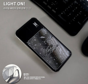 [HYBE] BTS Swan Light up Case (iPhone + Galaxy) - K-STAR