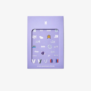 HYBE INSIGHT - BTS Official IN EAR Headphones STICKERS - K-STAR