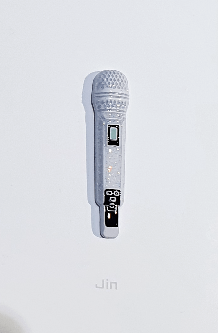 HYBE INSIGHT - BTS Official Member Mic Badge + Photocard – K-STAR HYBE INSIGHT - BTS Official Member Mic Badge + Photocard – K-STAR