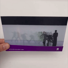 HYBE INSIGHT - BTS Official Moving Body Lenticular Postcard SET (3ea) - K-STAR
