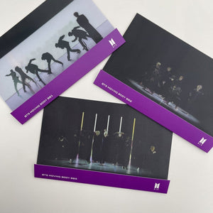 HYBE INSIGHT - BTS Official Moving Body Lenticular Postcard SET (3ea) - K-STAR