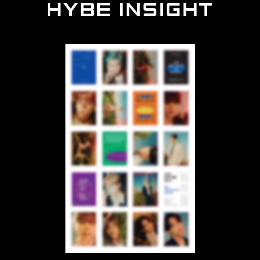 Hybe Insight What Was Included HYBE INSIGHT - BTS Postcard or Poster SET – K-STAR