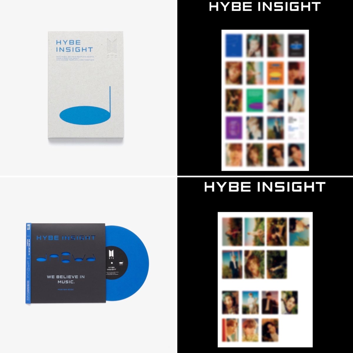 Hybe Insight What Was Included HYBE INSIGHT - BTS Postcard or Poster SET – K-STAR