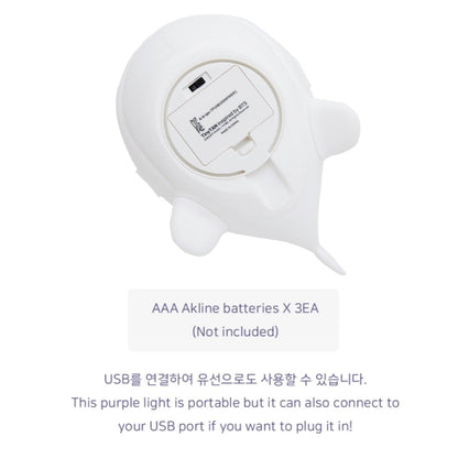 [HYBE] TinyTAN Official Whale Mood Light - K-STAR