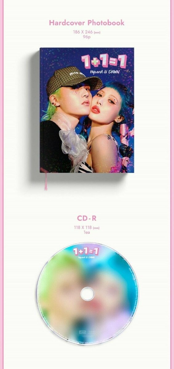 HyunA & DAWN (EP) - 1+1=1 Album - K-STAR