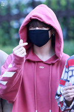 Jungkook's Style Red Hoodie