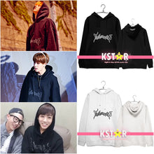 GDragon, Jungkook & Wonho Style Black Hoodie