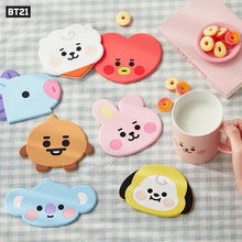 [LINE X BT21] Silicon Coasters Baby Version