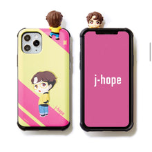 [BIG HIT] CHARACTER Figure Slide Bumper Case Edge Line Version (for iPhone and Samsung)