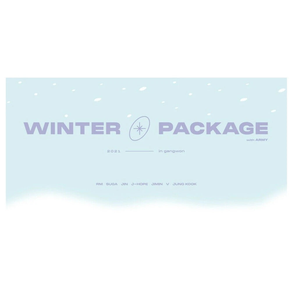 BTS Official Winter Package 2021 in Gangwon (Free Shipping)