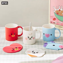 [LINE X BT21] Silicon Coasters Baby Version