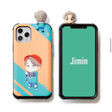 [BIG HIT] CHARACTER Figure Slide Bumper Case Edge Line Version (for iPhone and Samsung)