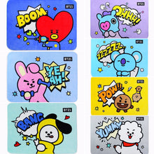 [LINE X BT21] Flannel Fleece Blanket
