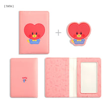 [LINE X BT21] Baby Leather Patch Card Case