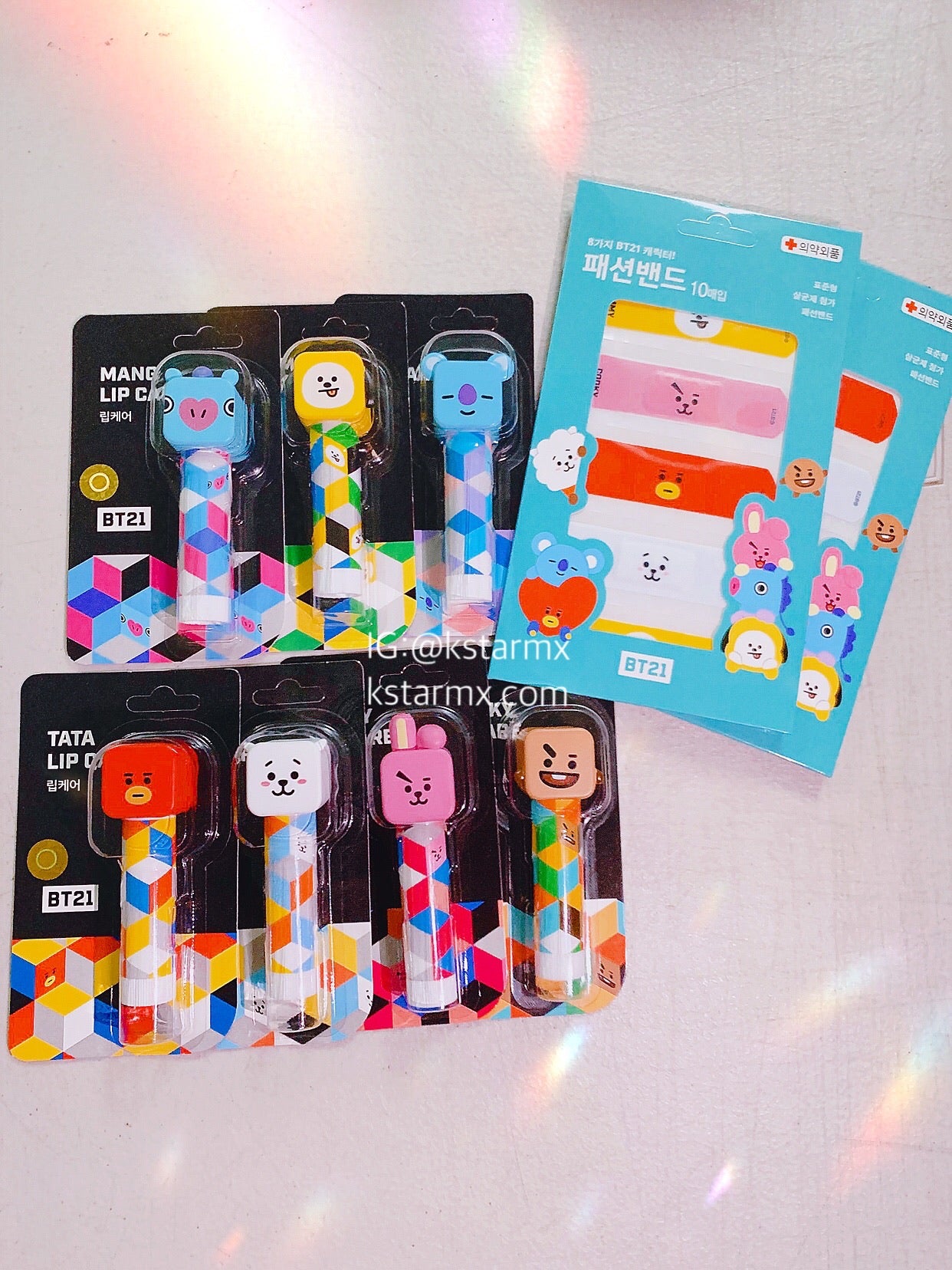 [LINE X BT21] Figure Lip Balm