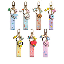 [LINE X BT21] Strap Metal Keyring Baby Version