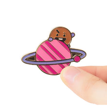 [LINE X BT21] Space Wappen Metal Badge (2ea)