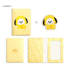 [LINE X BT21] Baby Leather Patch Card Case