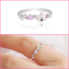 [OST X BT21] Official Silver 925 Ring Ver.2 (Silver & Rose Gold)