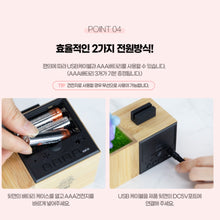 *ONLY USA* [LINE X BT21] LED Digital Desk Clock (Free Shipping)