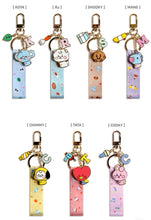 [LINE X BT21] Strap Metal Keyring Baby Version