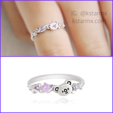 [OST X BT21] Official Silver 925 Ring Ver.2 (Silver & Rose Gold)