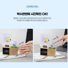*ONLY USA* [LINE X BT21] LED Digital Desk Clock (Free Shipping)