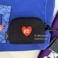 [LINE X BT21] Card Wallet Heart Version