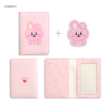 [LINE X BT21] Baby Leather Patch Card Case