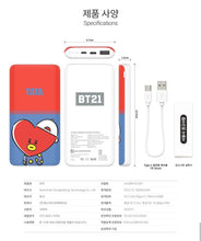 [LINE X BT21] Wireless Power Bank 10000mAh (Free Express Shipping)