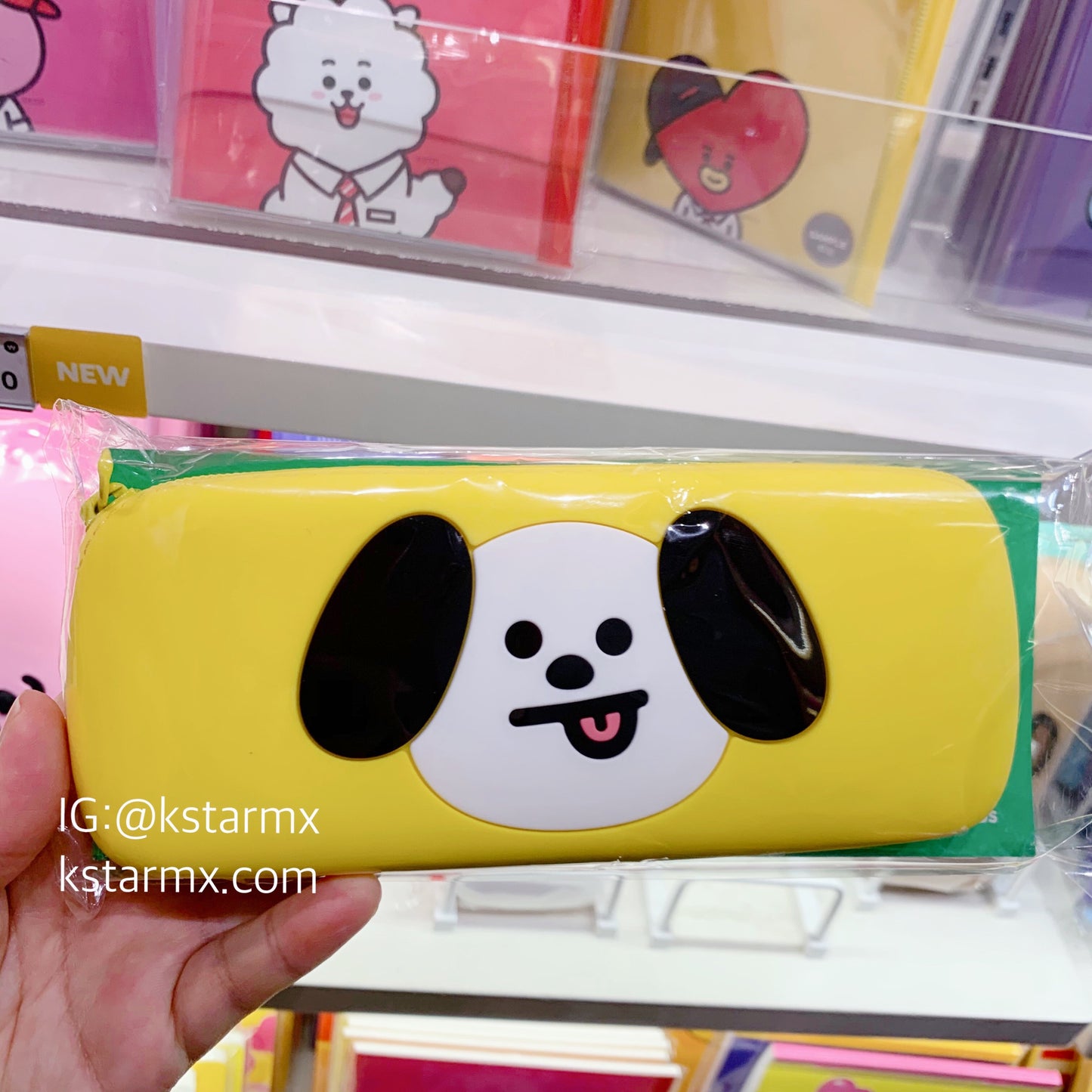 [LINE X BT21] Silicone Pencil Case