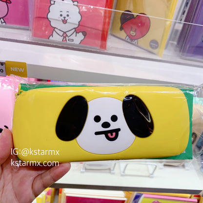 [LINE X BT21] Silicone Pencil Case
