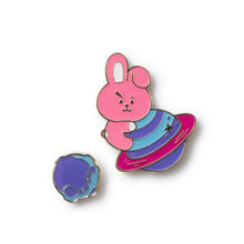 [LINE X BT21] Space Wappen Metal Badge (2ea)