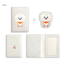 [LINE X BT21] Baby Leather Patch Card Case
